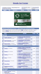 Mobile Screenshot of hondacarforum.com